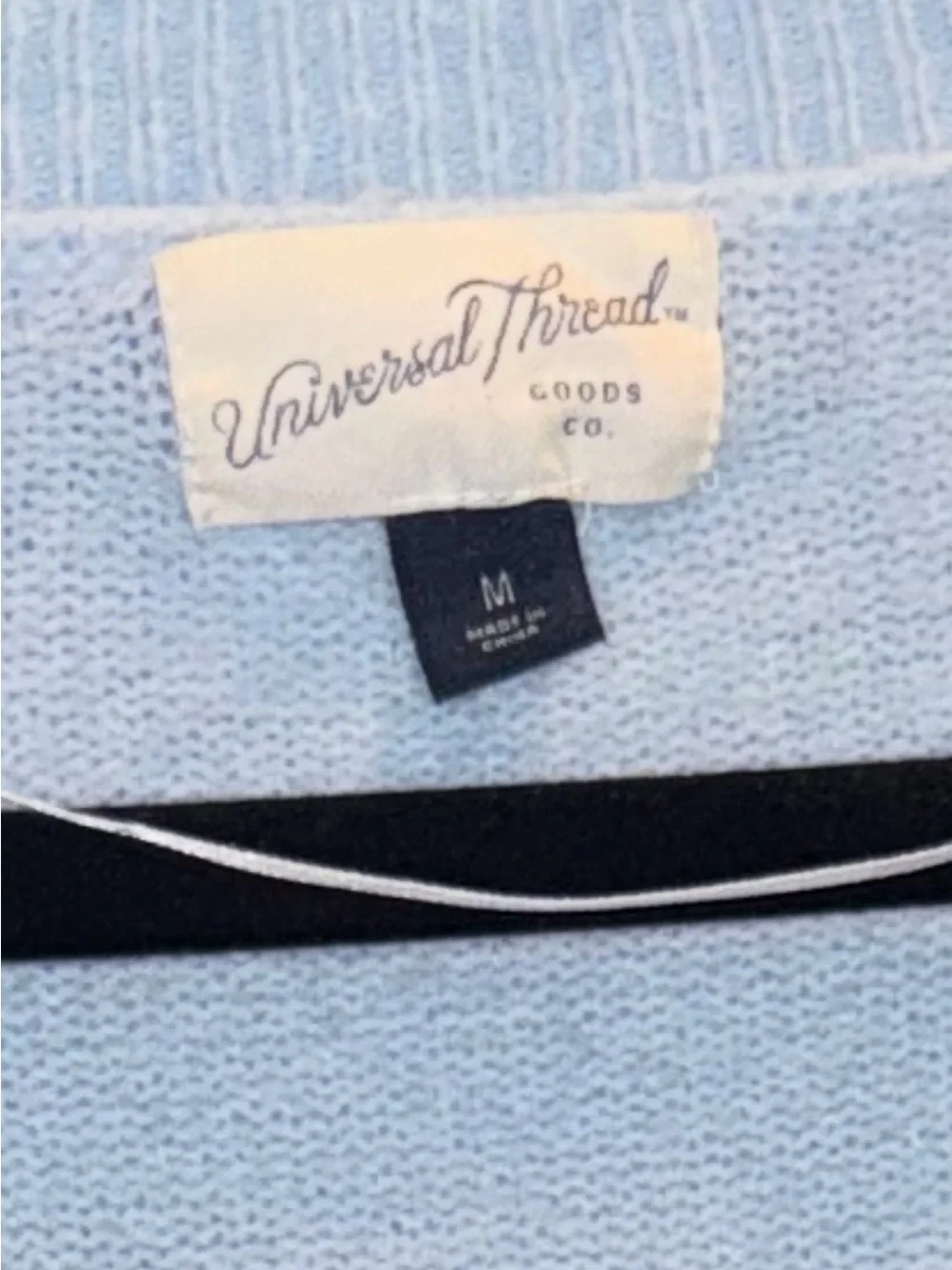 Universal Thread Pastel Blue V-Neck Sweater